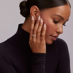 Discount Superfine Diamond Oval Ring Diamonds