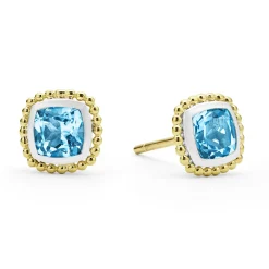 Shop Swiss Blue Topaz Caviar Gift Set Gemstones