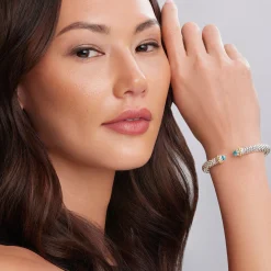 Best Swiss Blue Topaz Cuff Bracelet | 8Mm Cuffs