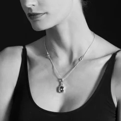 Fashion Swiss Blue Topaz Pendant Gemstones