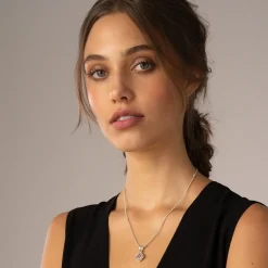 New Swiss Blue Topaz Pendant Necklace Gemstones