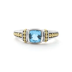 Flash Sale Swiss Blue Topaz Ring Gemstones