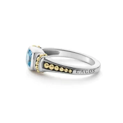 Flash Sale Swiss Blue Topaz Ring Gemstones