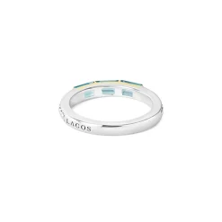 Discount Swiss Blue Topaz Stacking Ring Gemstones