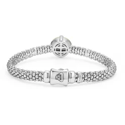 Sale Tahitian Black Pearl Diamond Caviar Bracelet | 6Mm Diamonds