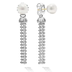 Hot Tassel Drop Earring Backs Silver