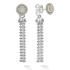 Hot Tassel Drop Earring Backs Silver