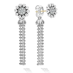 Hot Tassel Drop Earring Backs Silver