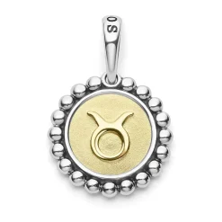 Online Taurus Zodiac Charm Two-Tone