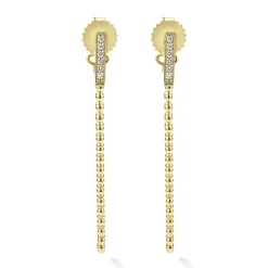 Cheap The Drop 18K Gold And Diamond Drop Earrings Diamonds