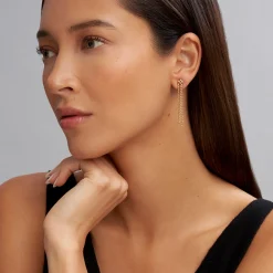 Online The Drop 18K Gold Drop Earrings Gold