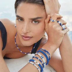 Best Three Station Ceramic Caviar Diamond Ring Diamonds