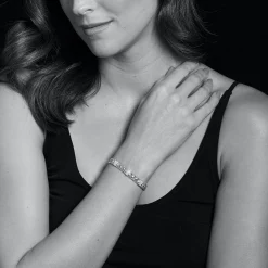 Shop Three Station Diamond Link Bracelet Diamonds