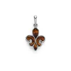 Discount Tigereye Fleur De Lis Amulet Amulets