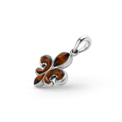 Discount Tigereye Fleur De Lis Amulet Amulets