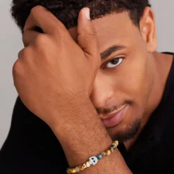 New Tigereye Skull Bracelet Gemstones