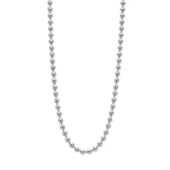 Clearance Two-Tone Beaded Toggle Necklace Two-Tone