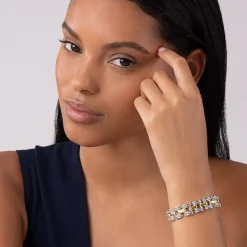 Sale Two-Tone Caviar Link Bracelet Link Bracelets