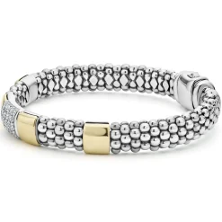 Flash Sale Two-Tone Diamond Bracelet | 9Mm Two-Tone