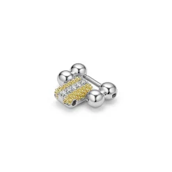 New Two-Tone Diamond Caviar Beaded Link Diamonds