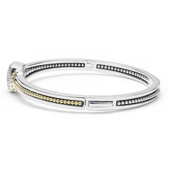 New Two-Tone Diamond Cuff Bracelet Diamonds