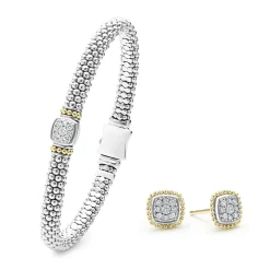 Shop Two-Tone Diamond Gift Set Two-Tone