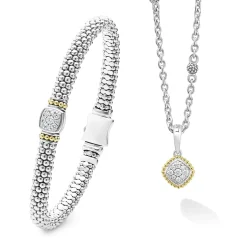 Shop Two-Tone Diamond Gift Set Two-Tone