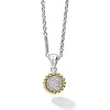 Flash Sale Two-Tone Diamond Pendant Necklace Two-Tone