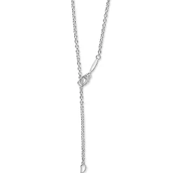Cheap Two-Tone Five Station Diamond Necklace Diamonds