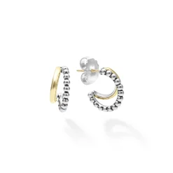 Best Two-Tone Huggie Earrings Hoop Earrings