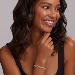 Cheap Two-Tone Interlocking Caviar Bracelet | 6Mm Caviar Bracelets