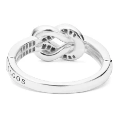 Shop Two-Tone Knot Diamond Ring Two-Tone