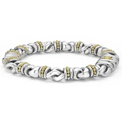 Outlet Two-Tone Lock Curb Link Bracelet Bracelets
