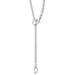Cheap Two-Tone Oval Diamond Pendant Necklace Two-Tone
