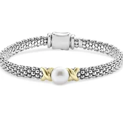 Best Two-Tone Pearl Bracelet Gift Set Two-Tone