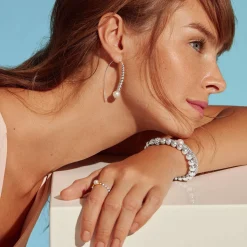 Store Two-Tone Pearl Ring Pearl