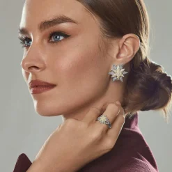 Sale Two-Tone Star Diamond Ring Two-Tone