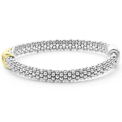 New Two-Tone X Caviar Bracelet | 6Mm Two-Tone