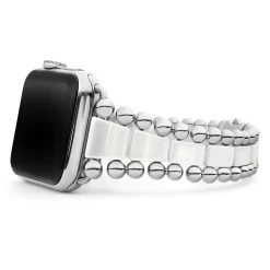 Outlet White Ceramic And Stainless Steel Watch Bracelet-42-49Mm Watch Bracelets