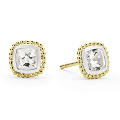 New White Topaz Caviar Gift Set Two-Tone