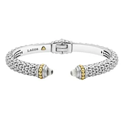 Best White Topaz Cuff Bracelet | 8Mm Cuffs